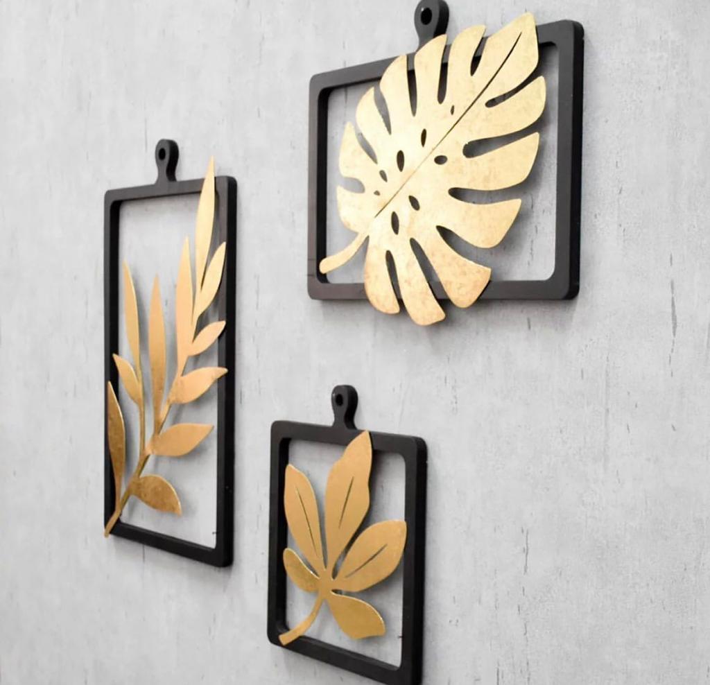 3D leaf decor